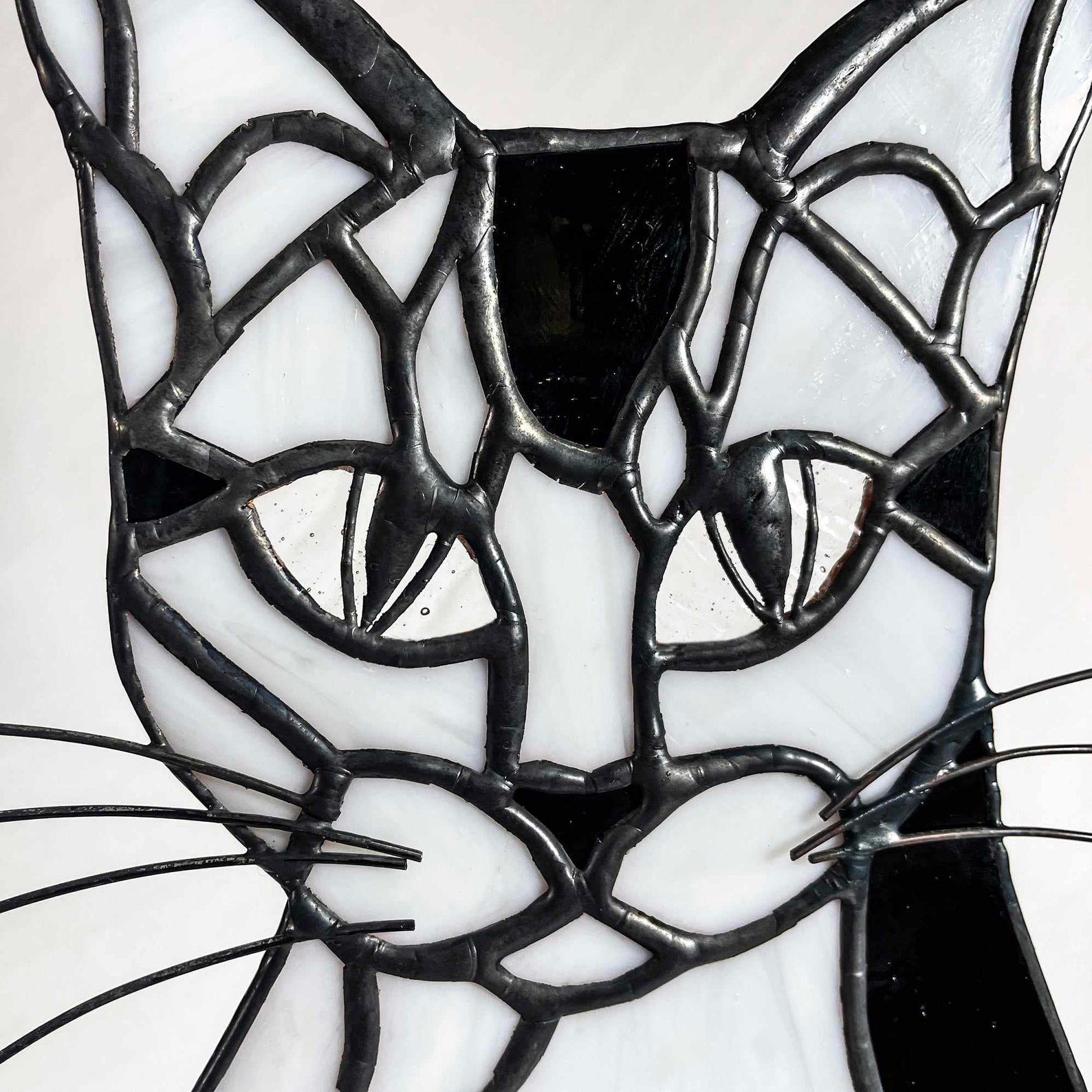 Custom Pet Stained Glass Portrait Suncatcher Ornaments, Gifts, Artwork for Windows and Home Decor