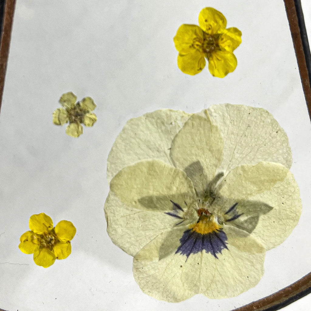 Angel Suncatcher Stained Glass Window Hanging 6.3inch - Pressed Flower Decorations for Window Wall Garden | Sun Catchers Capture The Sunshine Add Brilliance to Your Home,Angel Theme Gift